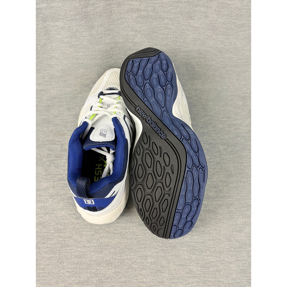 New Balance X 1007 Tennis Sneakers Mens 7.5 White Blue Hard Court Pickleball - Picture 11 of 13
